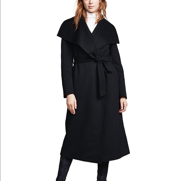 Meghan Markle’s favorite winter coat reversible Black wool gray wool classic - Picture 3 of 17